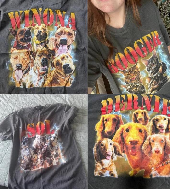 Custom Vintage Bootleg Pets - Softstyle Tee