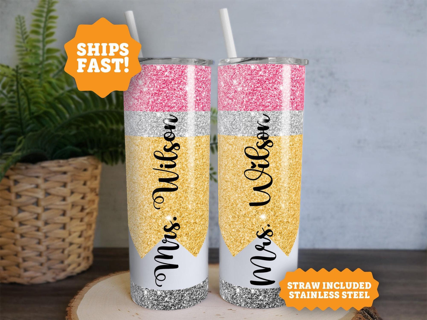 Teacher Appreciation Gifts, Personalized Teacher Tumbler With Name, Cute Tumbler For Teacher, New Teacher's Gift, Gift