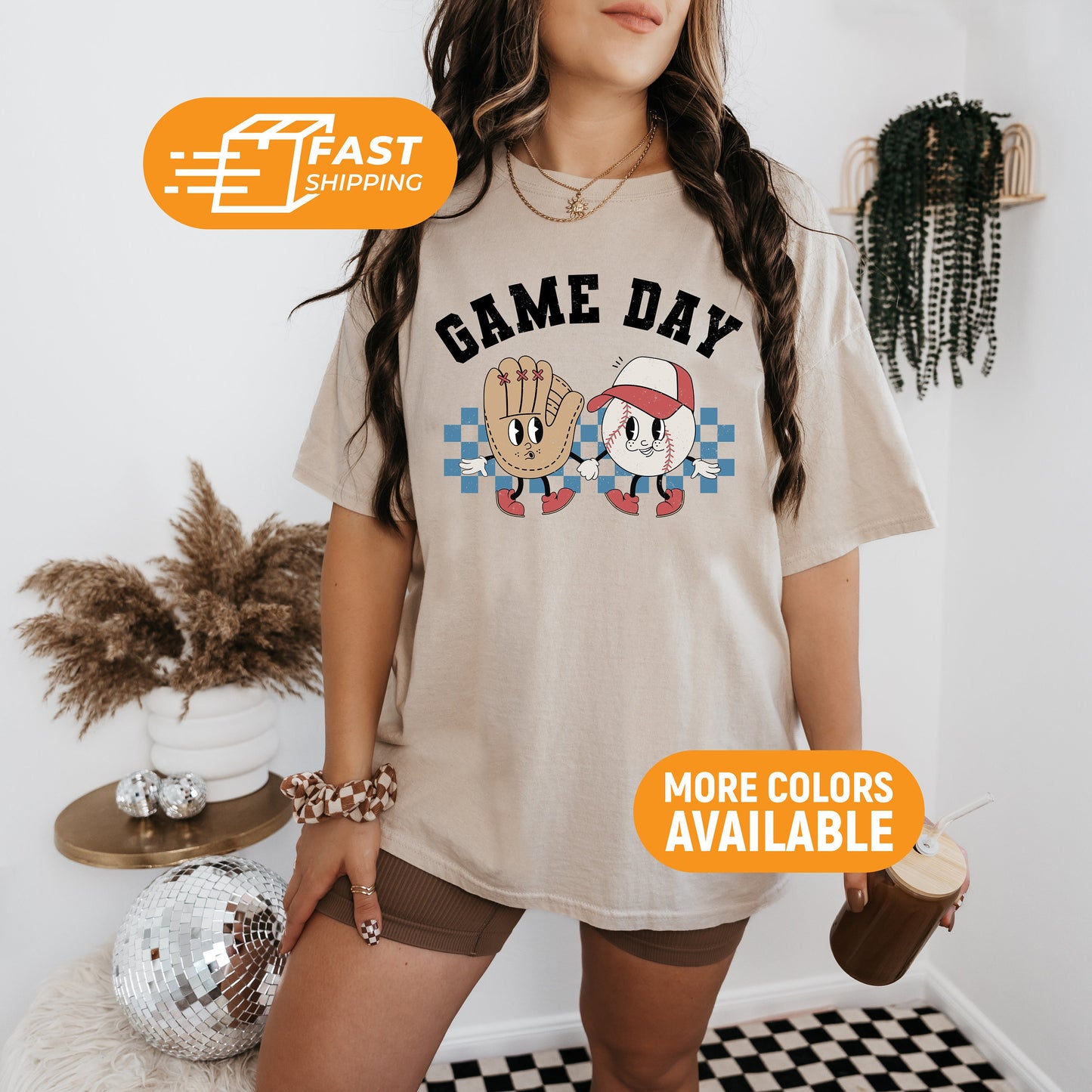 Baseball Game Day Shirt, Mothers Day Gift, Family Baseball, Baseball Shirt For Women, Sports Mom Shirt