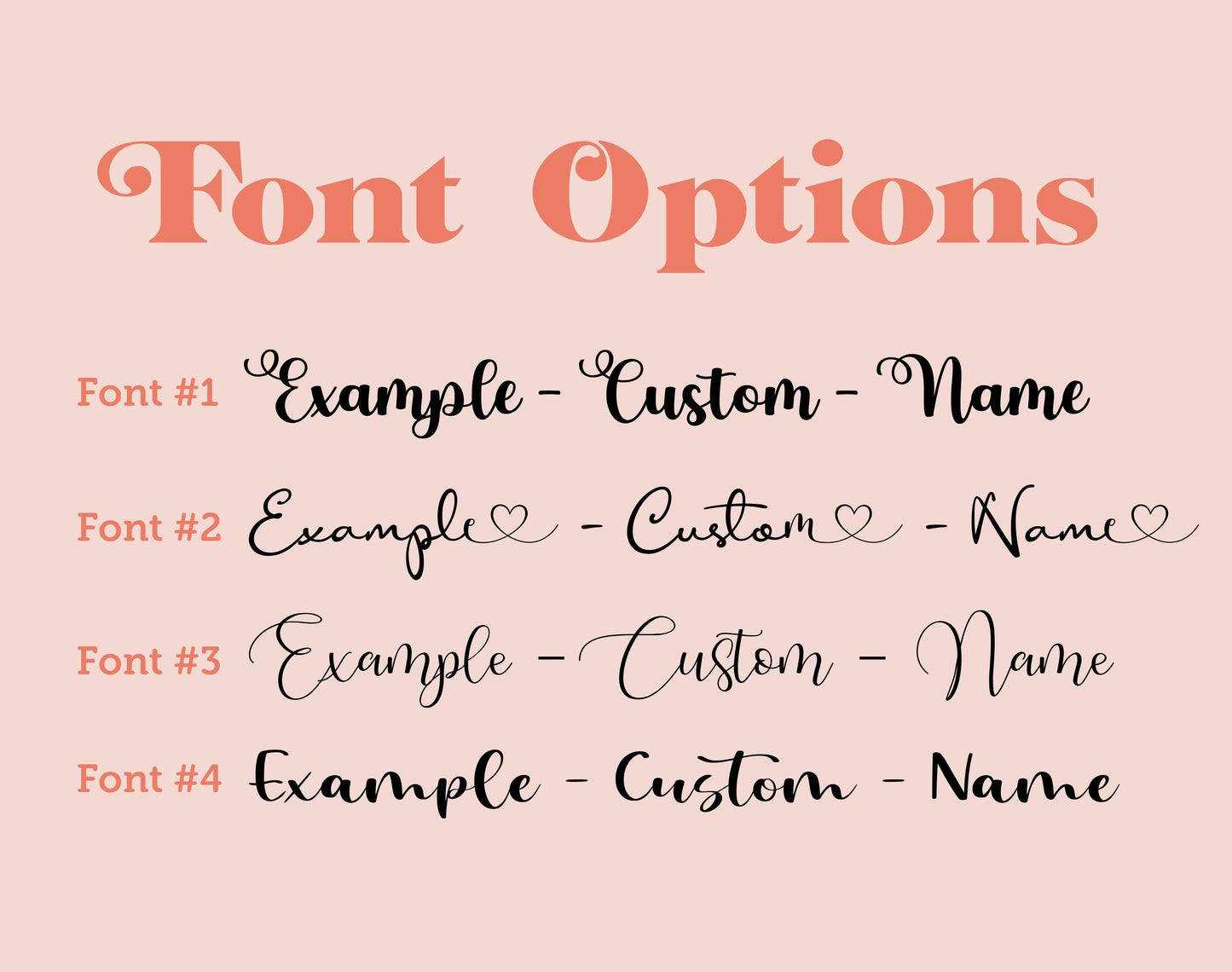 the font options for font options