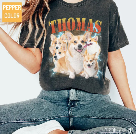 Custom Vintage Bootleg Style - Comfort Colors Pets Tee