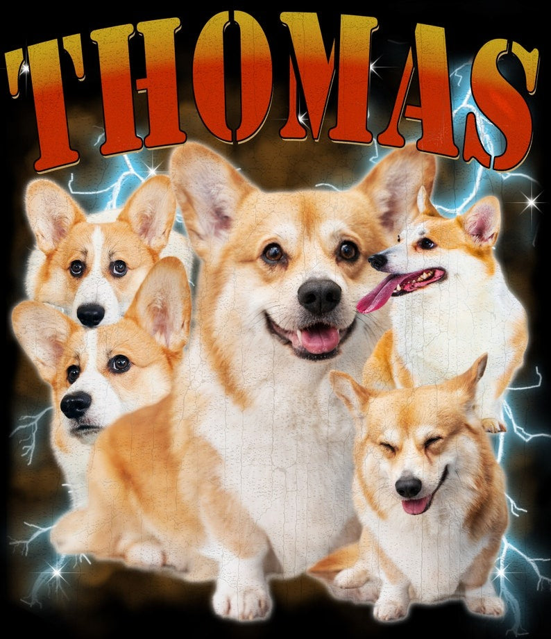 Custom Vintage Bootleg Pets - Softstyle Tee
