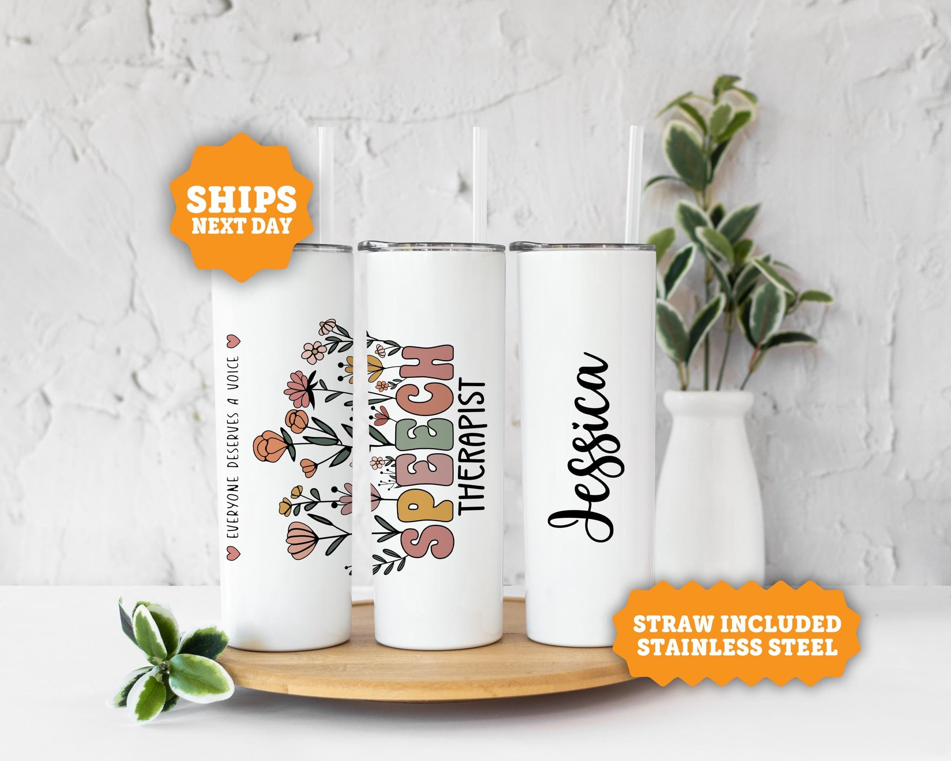 Personalized Teacher Tumbler With Name, Customized Teacher Tumbler Gift, Best Teacher Ever Present, Cute Tumbler For Teacher