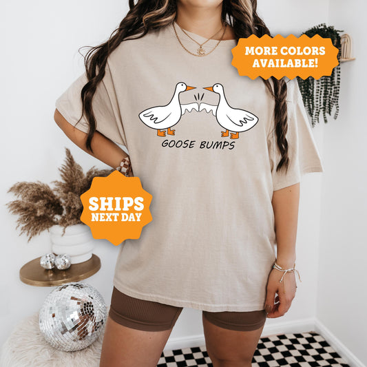 Goose Bumps Shirt, Goose Couple Shirt, Sarcastic Goose Tee, Funny Goose Shirt, Goose Lover Shirt, Goose Gifts