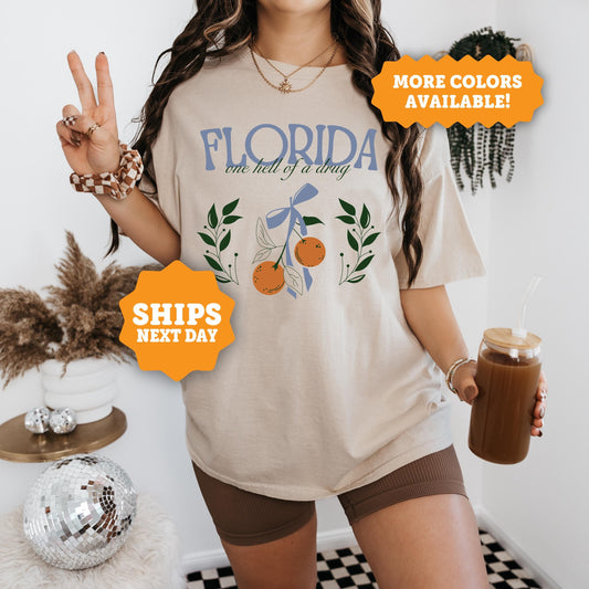 Florida Oranges Tee, Tortured Poets Shirt, Taylor Swift Fan Gifts, Era Tour Outfit, Anti Hero Ghost