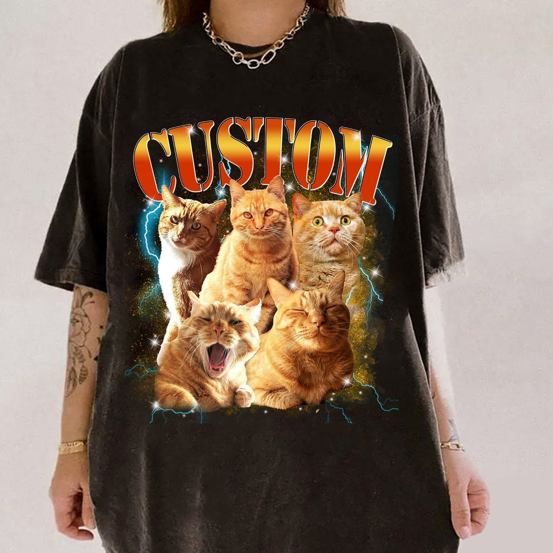 Custom Vintage Bootleg Pets - Softstyle Tee