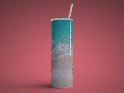 Personalization Beach Vacation Tumbler, Custom Vacation Tumbler, Summer Vacation Tumbler Cup, Beach Tumbler , Gift for Her