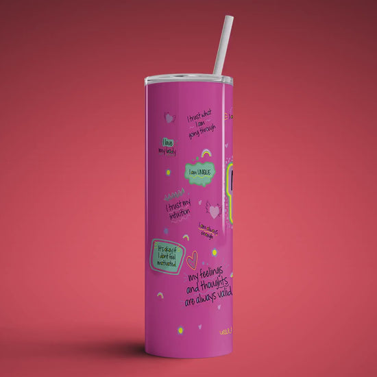 Mental Health Tumbler, For health tumbler, Daily Affirmations tumbler, Gift for friends, Bestfriends tumbler, Gift For her