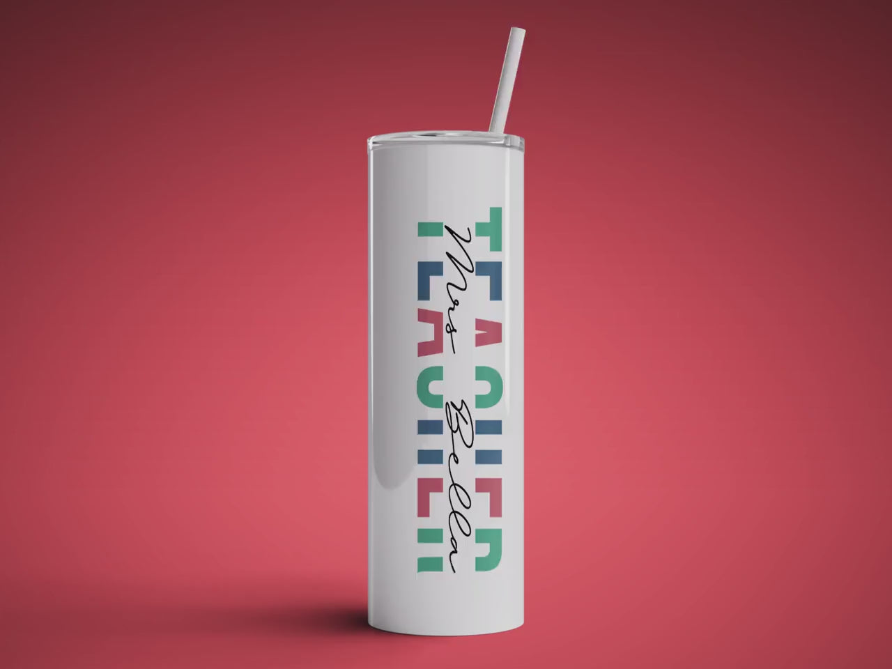 Personalized Teacher Tumbler With Name, Teacher Appreciation Gift, Teacher Tumbler Gift, Thank you Gift, New Teachers Gift