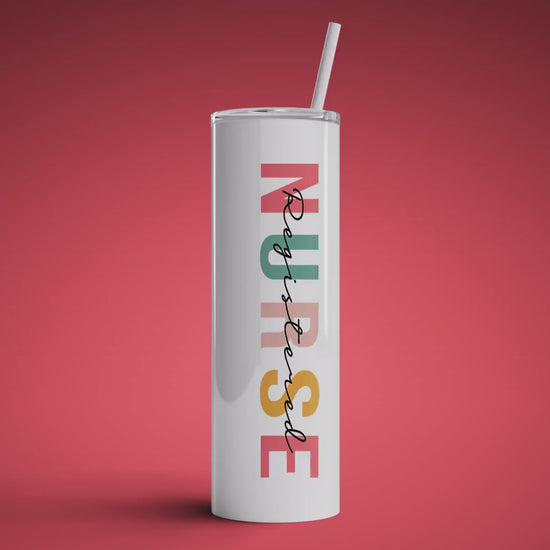 Personalized Nurse Tumbler with Name, Nurse Appreciation Gift, RN Gifts, Nurse Graduation Gift, Nursing Student Gift