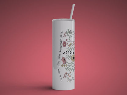 Personalized Teacher Tumbler With Name, Teacher Appreciation Gift Cup, Christmas Present For Teacher, End Of The Year Teacher Gift Tumbler