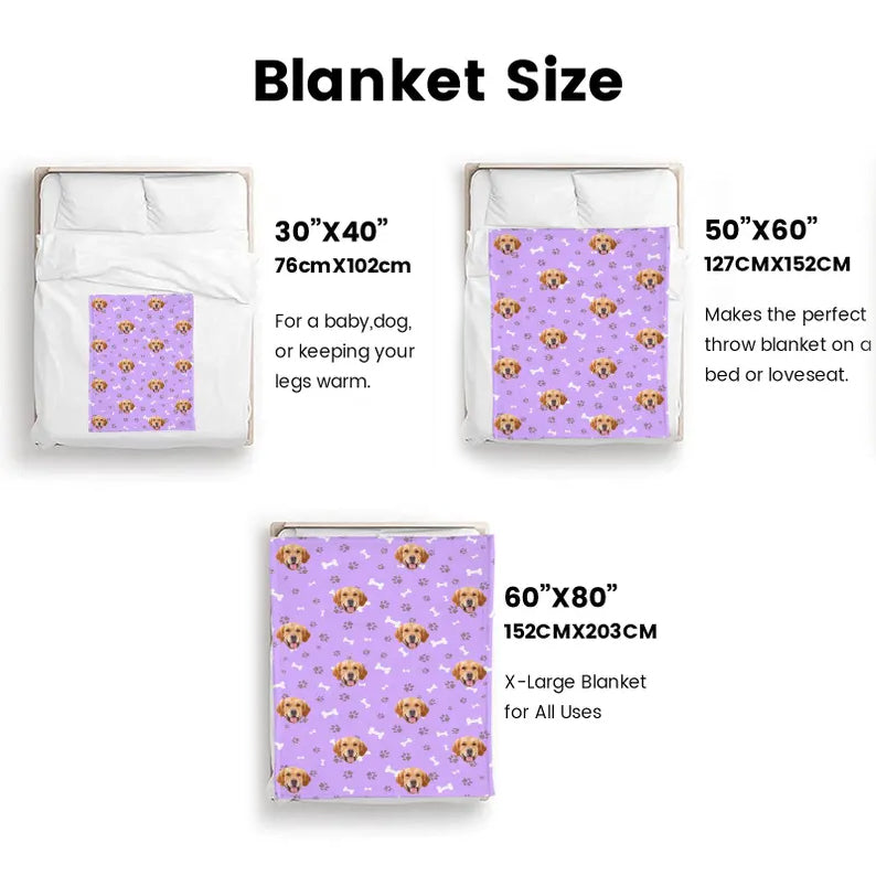 Custom Pet Blanket